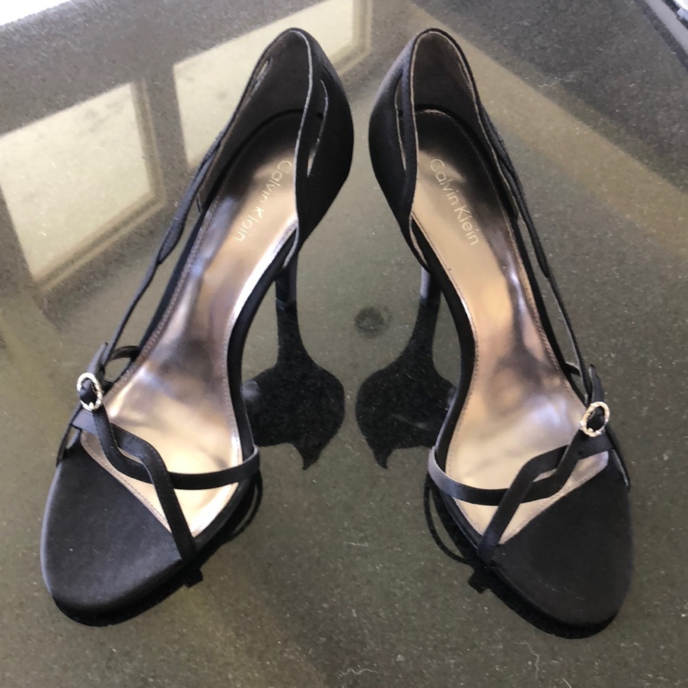 Calvin Klein - Never Worn - Black Heels. Size 7.